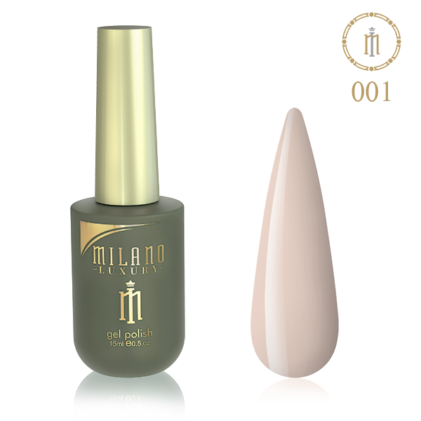 GEL POLISH MILANO LUXURY 15 ML № 001