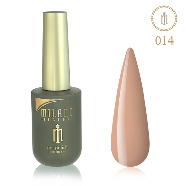 GEL POLISH MILANO LUXURY 15 ML № 014