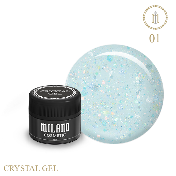 GLITTER GEL CRYSTAL No. 01