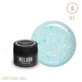 GLITTER GEL CRYSTAL No. 01