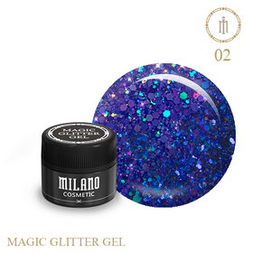 MAGIC GLITTER GEL No. 02