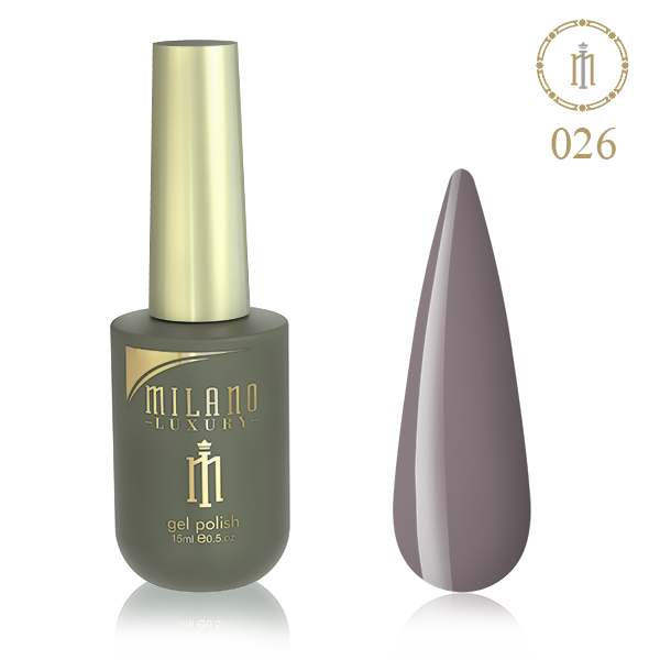 GEL POLISH MILANO LUXURY 15 ML № 026