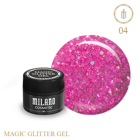 MAGIC GLITTER GEL No. 04