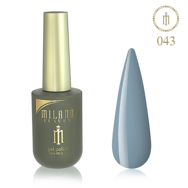 GEL POLISH MILANO LUXURY 15 ML № 043