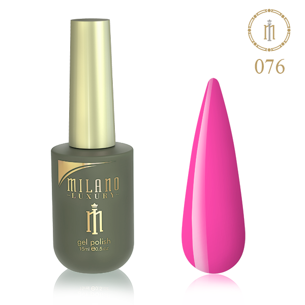 GEL POLISH MILANO LUXURY 15 ML № 076