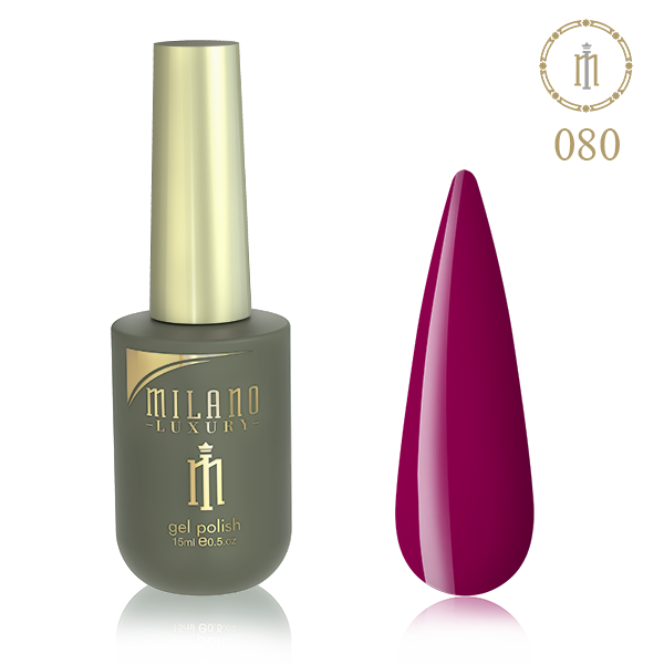 GEL POLISH MILANO LUXURY 15 ML № 080