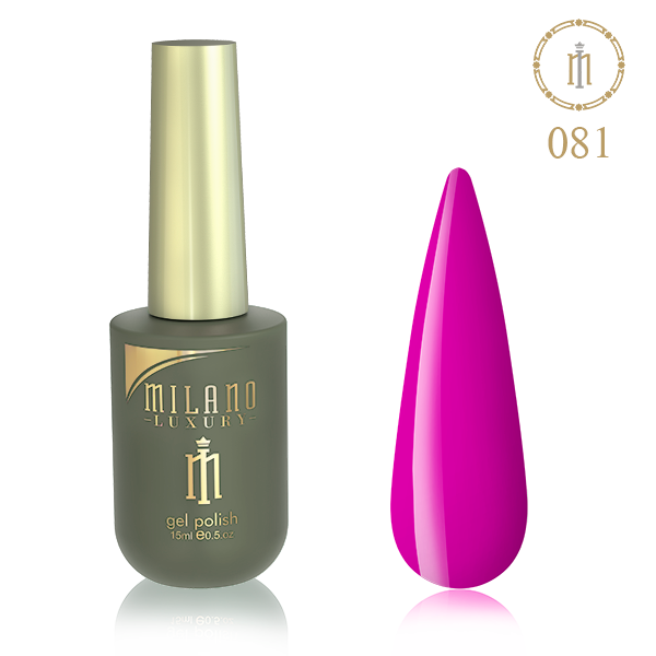 GEL POLISH MILANO LUXURY 15 ML № 081