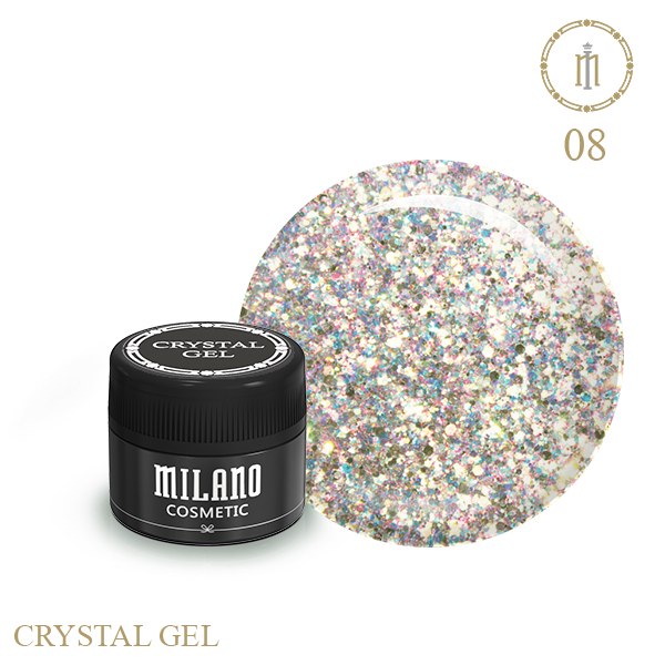 GLITTER GEL CRYSTAL No. 08