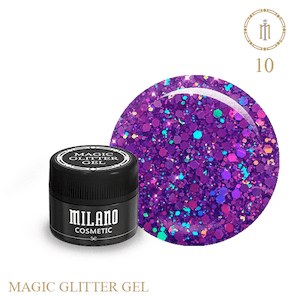 MAGIC GLITTER GEL No. 10