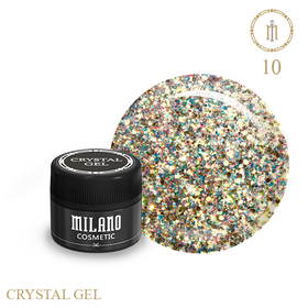 GLITTER GEL CRYSTAL No. 10