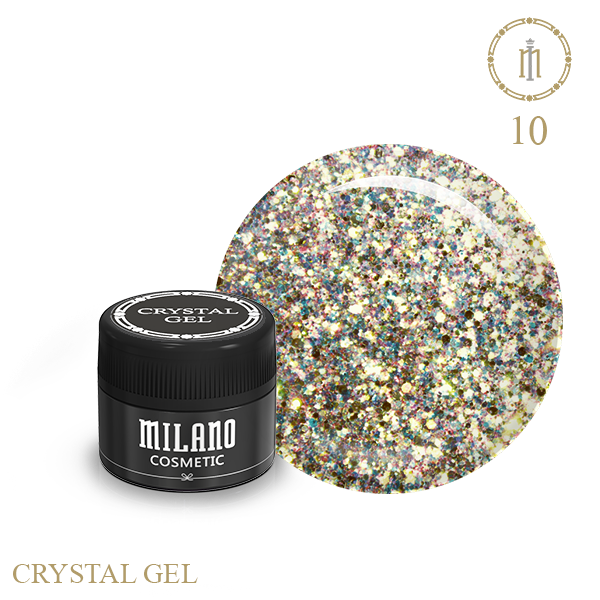 GLITTER GEL CRYSTAL No. 10