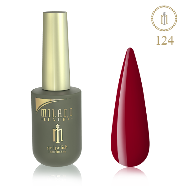 GEL POLISH MILANO LUXURY 15 ML № 124