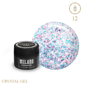 GLITTER GEL CRYSTAL No. 12