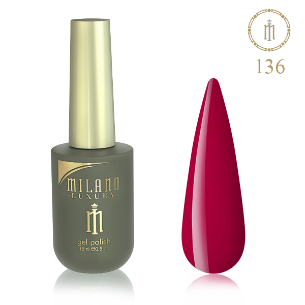 GEL POLISH MILANO LUXURY 15 ML № 136