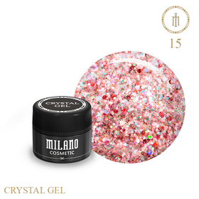 GLITTER GEL CRYSTAL No. 15