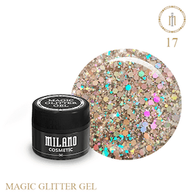 MAGIC GLITTER GEL No. 17