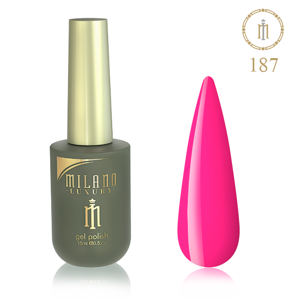 GEL POLISH MILANO LUXURY 15 ML № 187