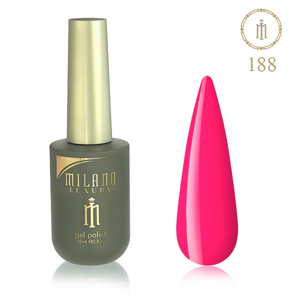 GEL POLISH MILANO LUXURY 15 ML № 188