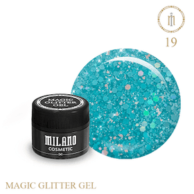 MAGIC GLITTER GEL No. 19