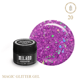 MAGIC GLITTER GEL No. 20