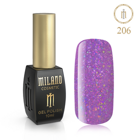 GEL POLISH MILANO 10ML № 206