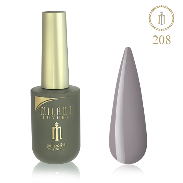 GEL POLISH MILANO LUXURY 15 ML № 208