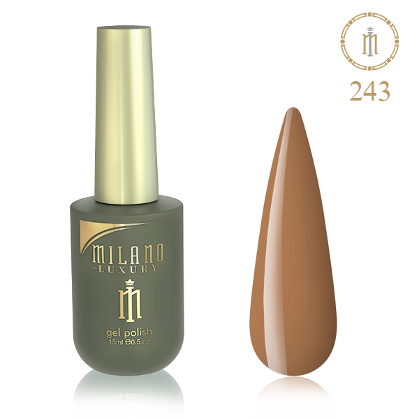 GEL POLISH MILANO LUXURY 15 ML № 243