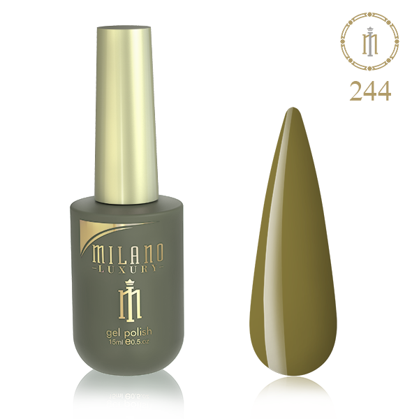 GEL POLISH MILANO LUXURY 15 ML № 244