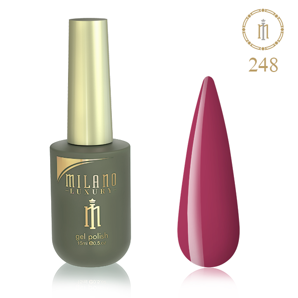 GEL POLISH MILANO LUXURY 15 ML № 248