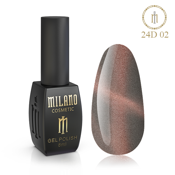 Gel Polish 24D Milano 8 ml No. 02