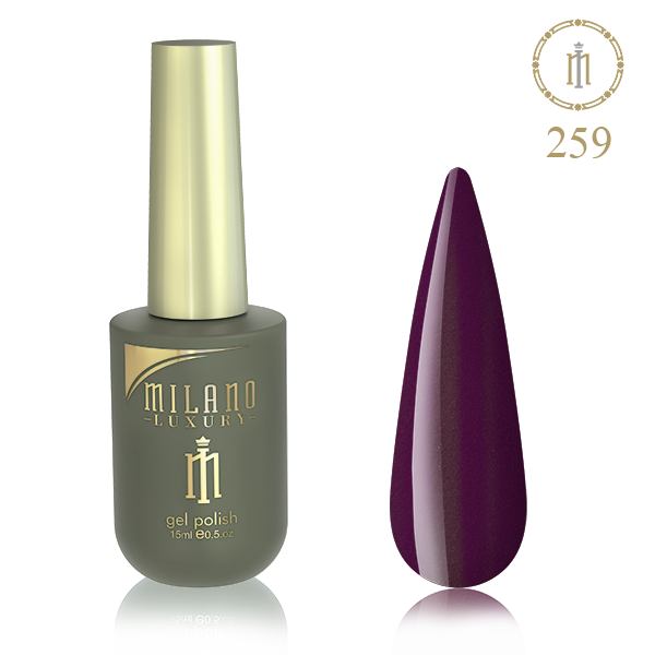 GEL POLISH MILANO LUXURY 15 ML № 259