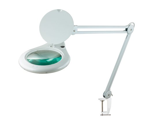 3D LAMP WITH INCREASED DIAMETER LENS