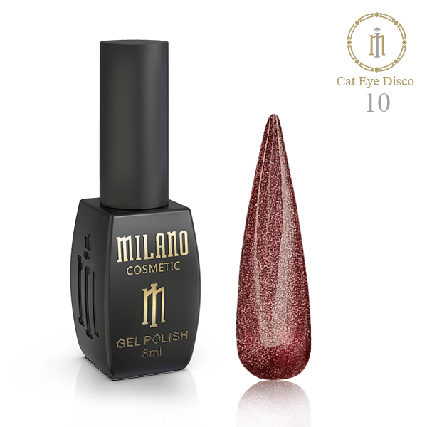 GEL POLISH DISCO CAT EYE MILANO No. 10