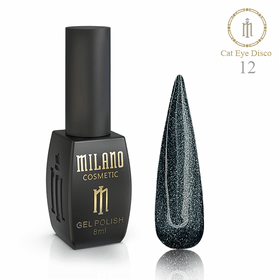 GEL POLISH DISCO CAT EYE MILANO No. 12