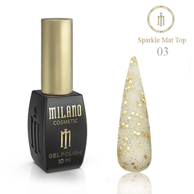 SPARKLE MAT TOP 10 ML № 03