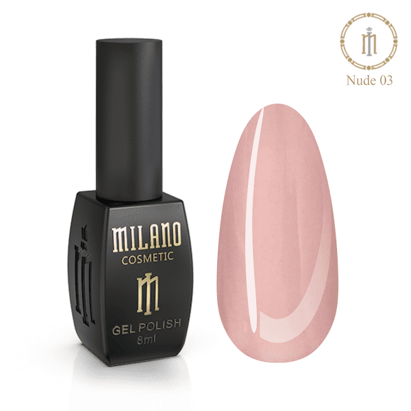 GEL POLISH MILANO NUDE COLLECTION В №03