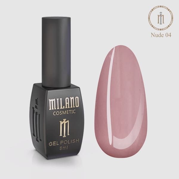 GEL POLISH MILANO NUDE COLLECTION В №04