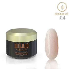 GEL FOR EXTENSION MILANO SHIMMER 30 ML №04