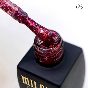 GEL POLISH MILANO GALAXY GLITTER 8 ML № 05