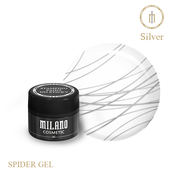 GEL SPIDERLINE 6 ML SILVER